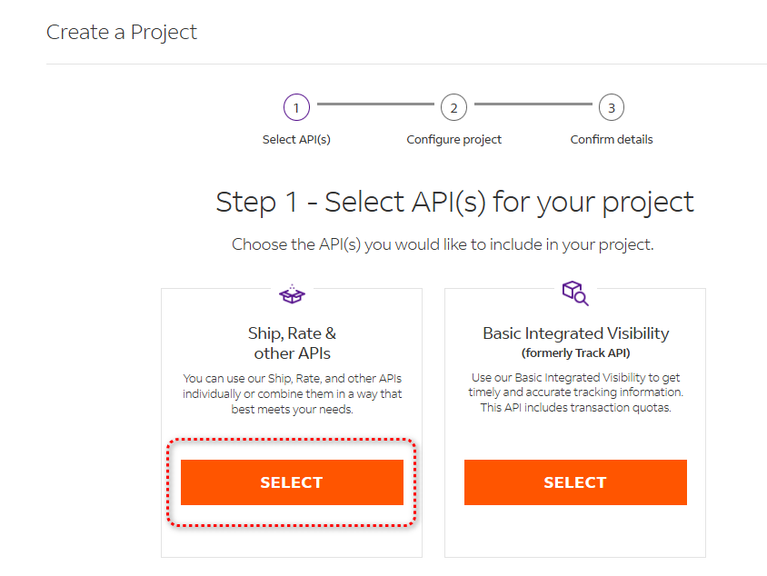 FedEx Select APIs